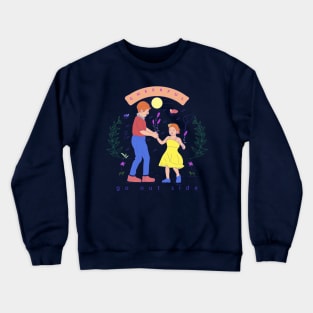 cheerful Crewneck Sweatshirt